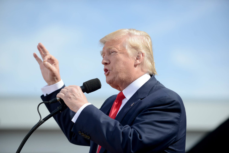 צריך נוק-אאוט כדי לנצח, טראמפ. צילום: Getty images