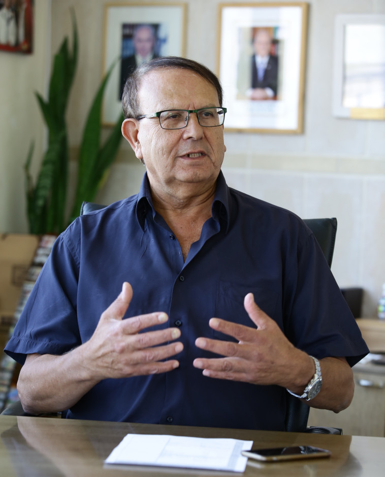 ראש העיר יקנעם סימון אלפסי. צילום: אלוני מור