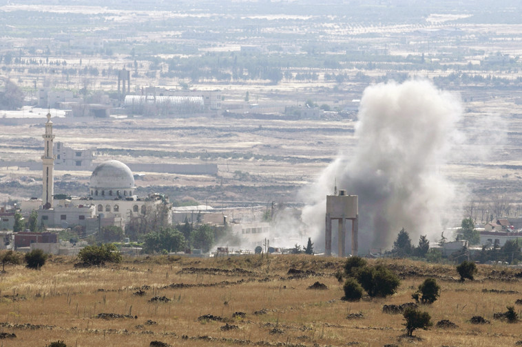 בכל פעם שחשבנו שהלחימה תסתיים, היא שוב התלקחה. המלחמה בסוריה מהצד הישראלי. צילום: רויטרס