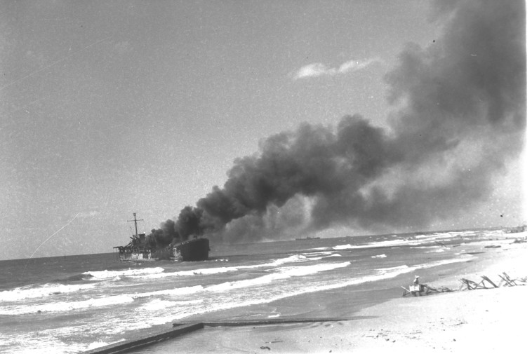 אלטלנה עולה באש. צילום: לע&quot;מ