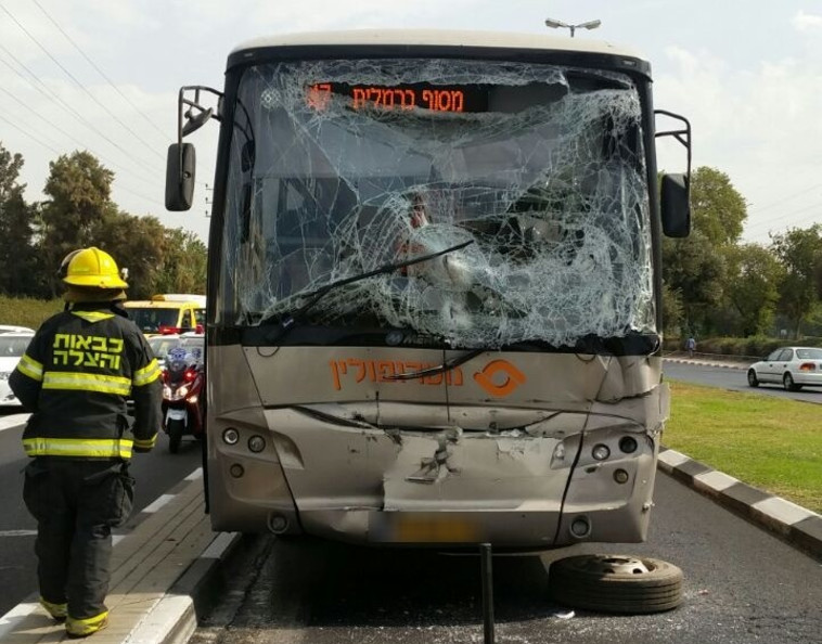 זירת התאונה, היום. צילום: דוברות המשטרה