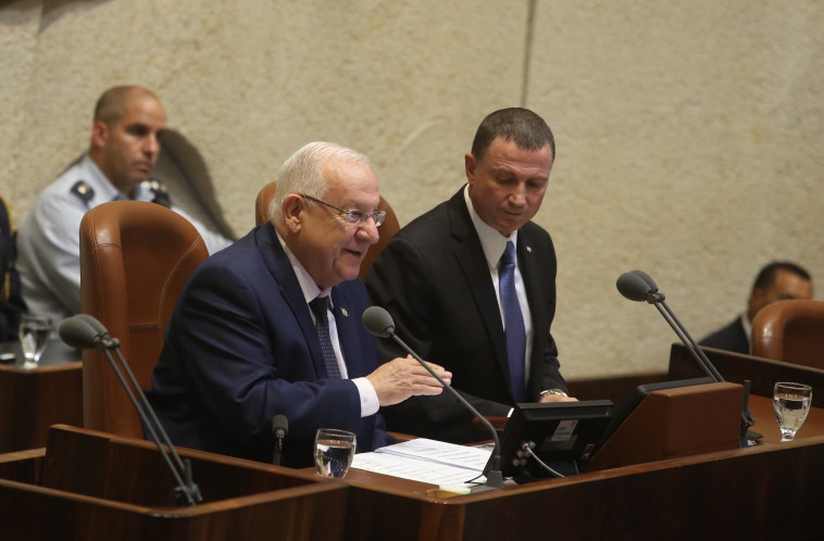 ריבלין נואם. צילום: מרק ישראל סלם