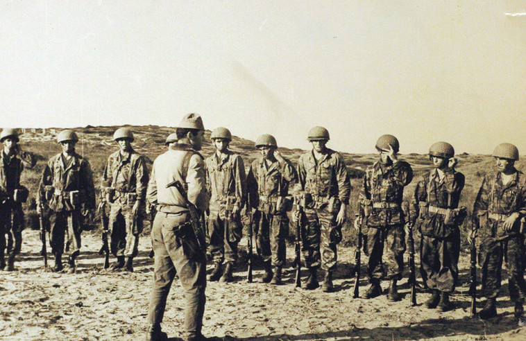 מבצע הלם, 1968. רפרודוקציה: ראובן קסטרו