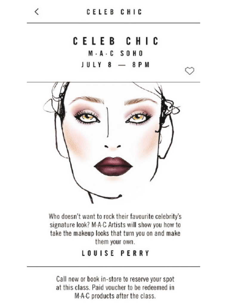 לחובבנים ולמקצועיים, אפליקציית M.A.C