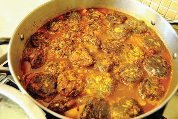 קציצות ברוטב. צילום: פסקל פרץ-רובין