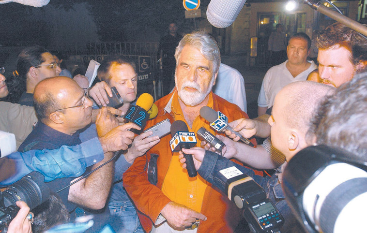 העיתונאי פיטר הונאם משתחרר מהכלא. צילום: פלאש 90