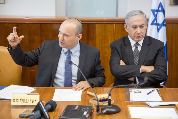 בנימין נתניהו ונפתלי בנט. צילום: פלאש 90