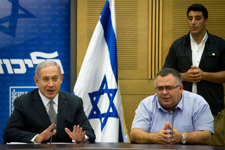 בנימין נתניהו ודוד ביטן. צילום: פלאש 90