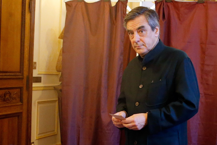 פרנסוואה פיון, המועמד המוביל לארמון האליזה. צילום: רויטרס