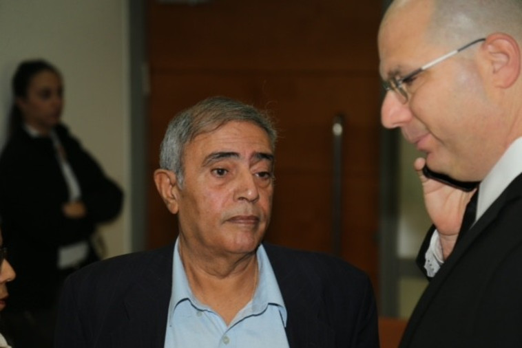 יצחק כהן בבית המשפט, היום. צילום: אלוני מור