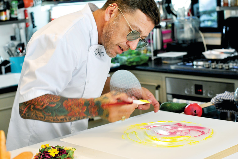 אמן השף פרנק אזולאי. צילום: פסקל פרץ רובין