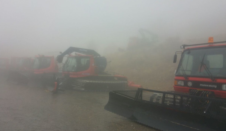 אתר החרמון נערך לשלג כבד. צילום: מיקי ענבר, אתר החרמון