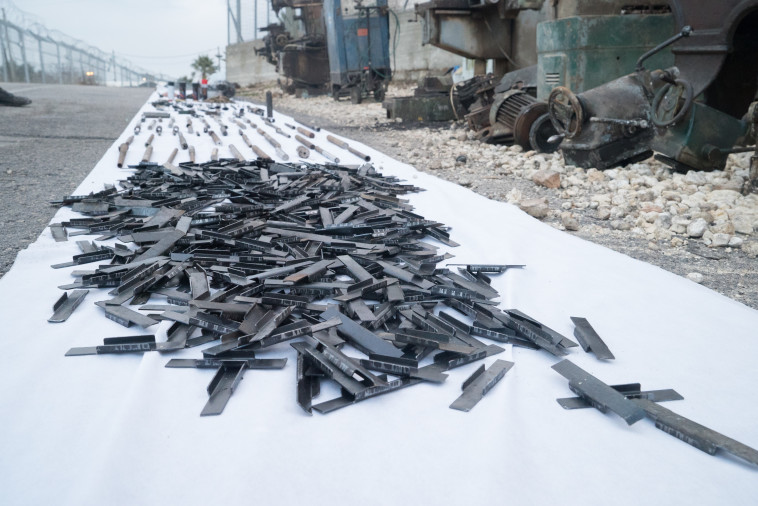 הנשק שאותר. צילום: דובר צה&quot;ל