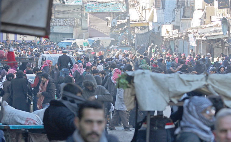 פינוי האוכלוסיה הגדול ביותר בהיסטוריה. חלב. צילום: רויטרס