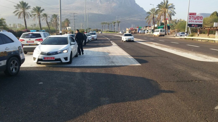 זירת הרצח בצפון. צילום: דוברות מד&quot;א
