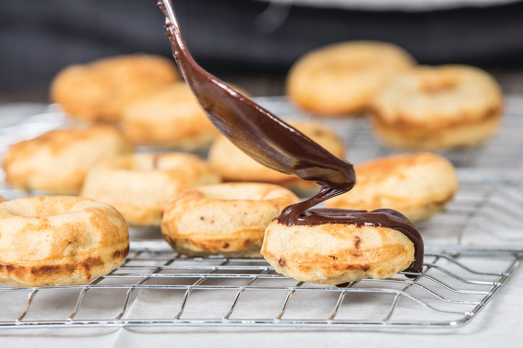 דונאטס אפויים ללא טיגון. צילום: איתן וכסמן