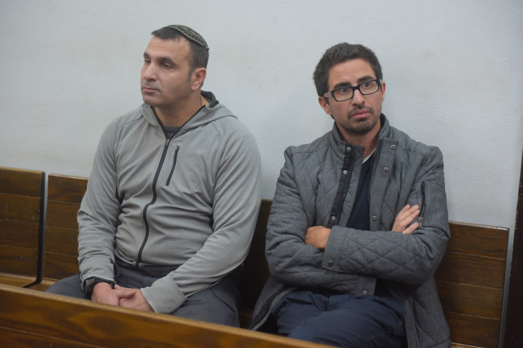 אלון קסטיאל בהארכת מעצרו. שבוע נופש באבו כביר. צילום: אבשלום ששוני