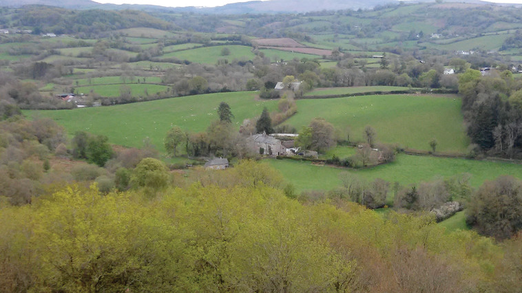 נוף אופייני של חבל הארץ דרטמור, מחוז דבון. צילום: מאיר בלייך