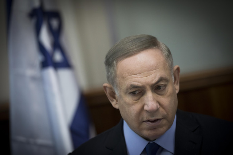 בנימין נתניהו. מדיניות התגובה זוכה לביקורת חריפה באופוזיציה. צילום: יונתן סינדל, פלאש 90