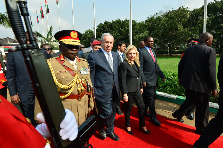 נתניהו בביקורו המדיני באפריקה, 2016. צילום: פלאש 90