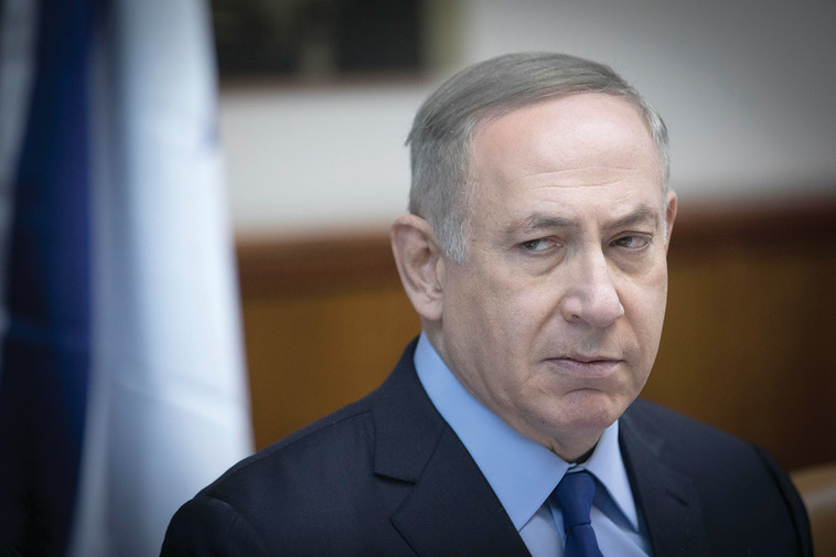 המטרה: נתניהו. צילום: יונתן זינדל, פלאש 90