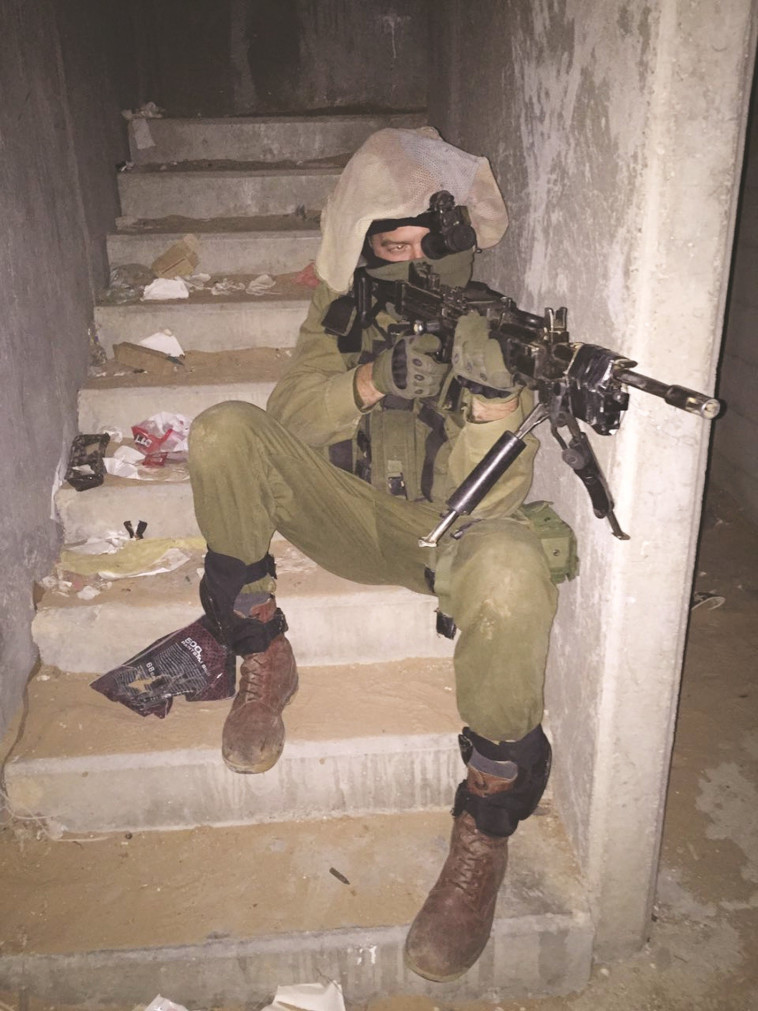 ציפורי בתרגיל. &quot;המילואים הפכו אותי לאדם טוב יותר&quot;. צילום: דובר צה&quot;ל