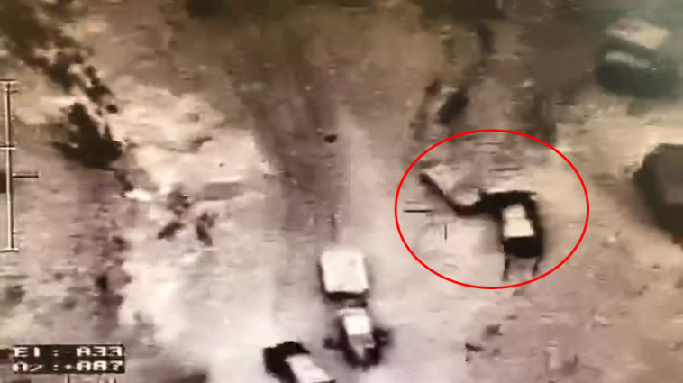 תיעוד אירוע הדריסה. צילום: ללא קרדיט