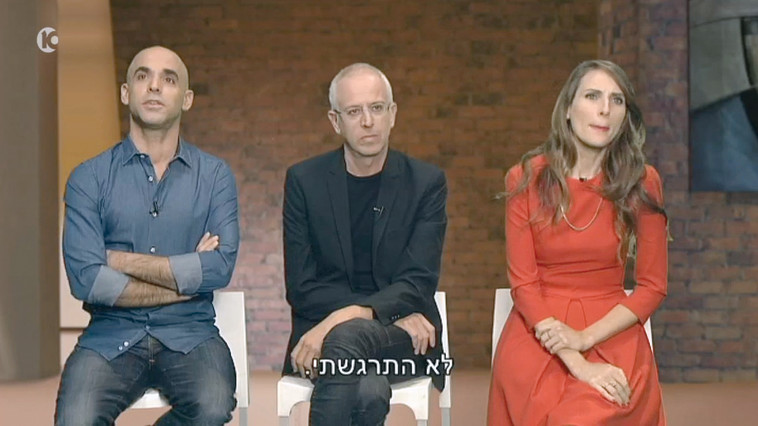 אורי גוטליב בתכניתו של אסף הראל. צילום מסך