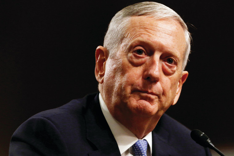 &quot;אני מאמינה שהוא ישכנע את טראמפ בחשיבות של נאט&quot;ו&quot;. מאטיס. צילום: רויטרס