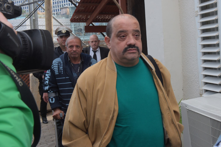 צ'ארלי אזריה בבית הדין הצבאי. צילום: אבשלום ששוני