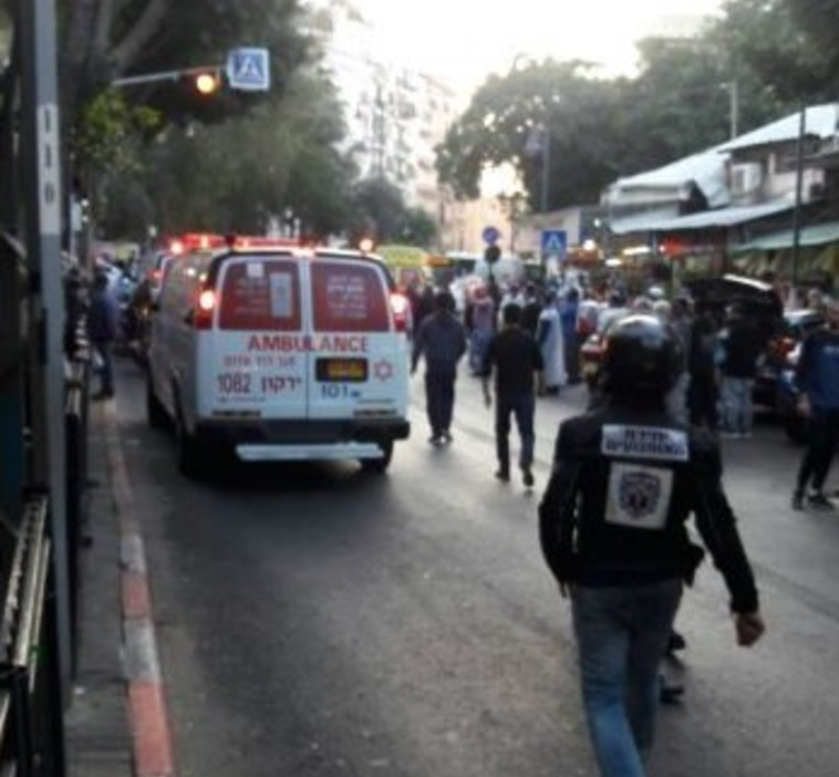 זירת הפיגוע. צילום: אלון חכמון