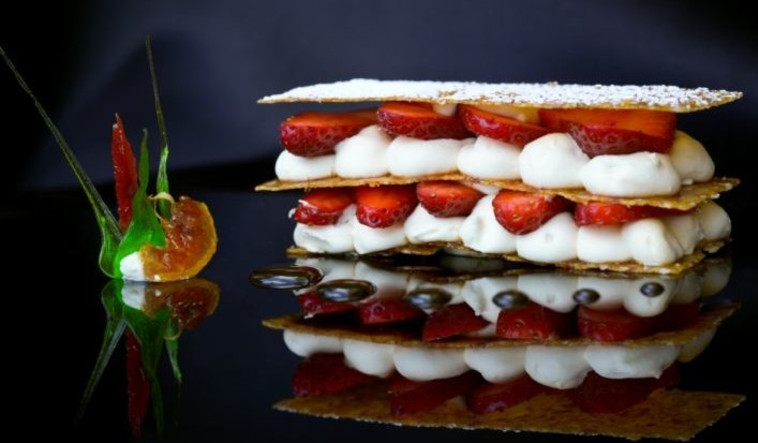 קינוח מסעדת פרימוורה. צילום: אורן בן חקון