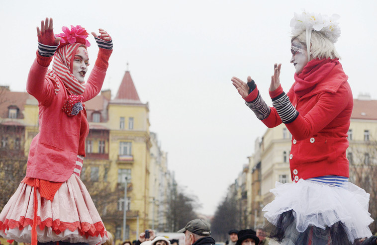 רובע זיזקוב בפראג. צילום: Michal Cizek/AFP רובע זיזקוב בפראג. צילום: Michal Cizek/AFP