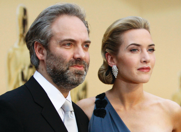 לקו בקללה? קייט ווינסלט ובן זוגה סם מנדז, צילום: רויטרס