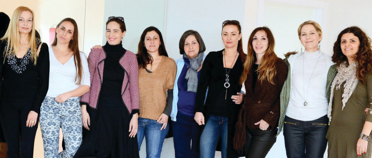 סמדר אשכנזי וחברות הנהלת סטודיו סי. צילום: שרון מלכי