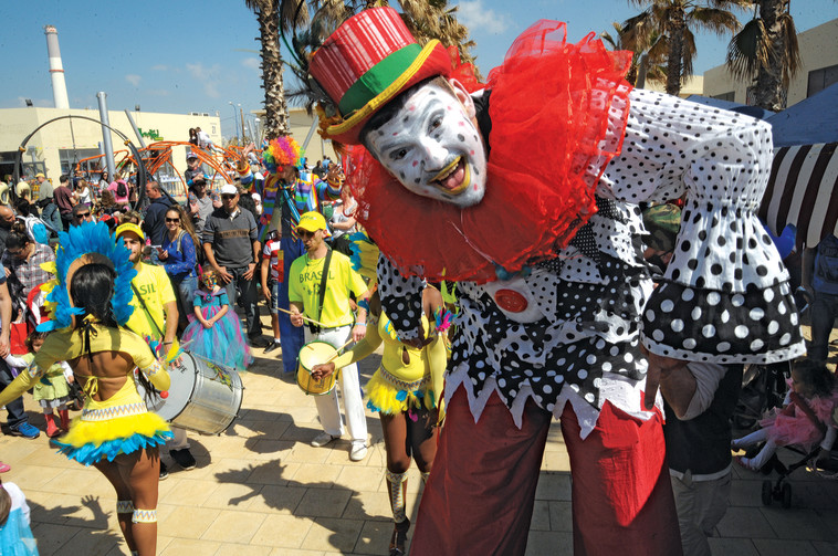 פורים באקסטרים בנמל תל אביב. צילום: כפיר סיון