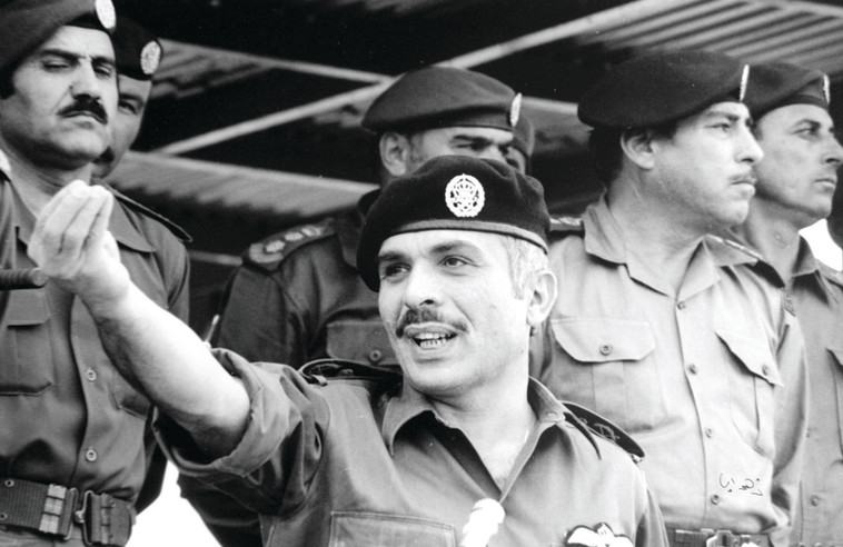 המלך חוסיין. צילום: יוסי אלוני, רפרודוקציה