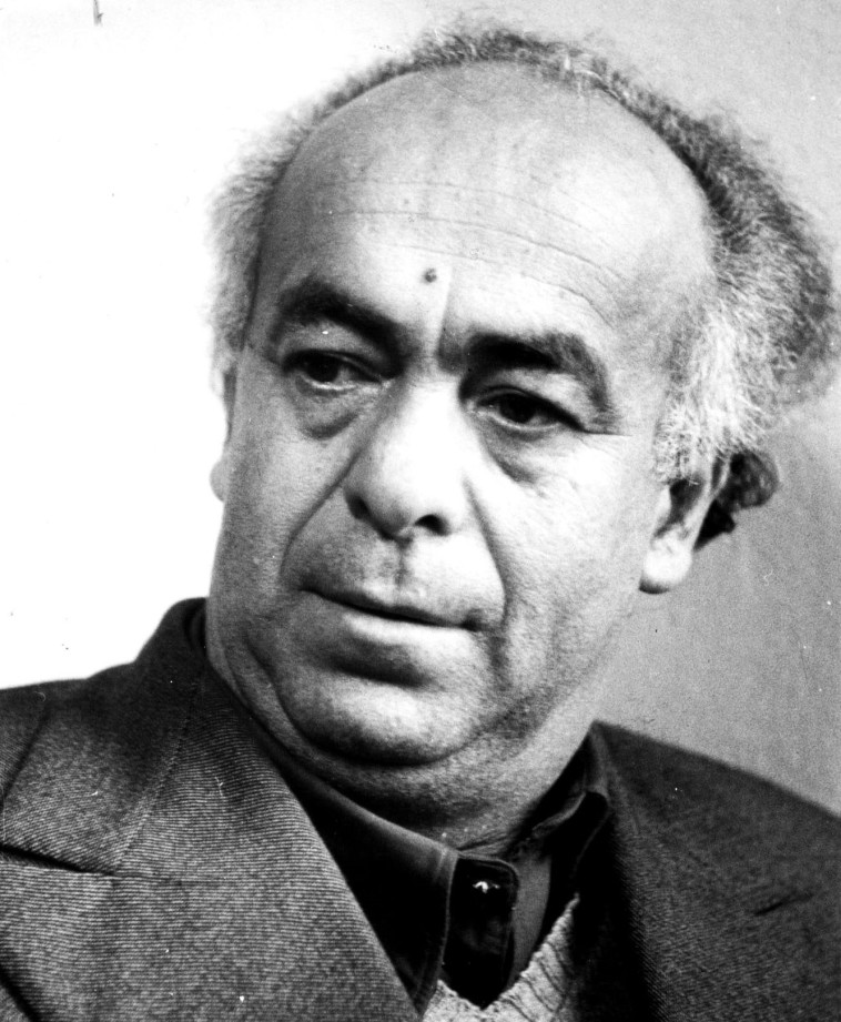 אברהם שלונסקי. צילום: הנס פיין, לע&quot;מ