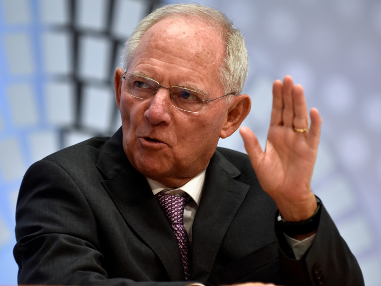 שר האוצר הגרמני, וולפגנג שאובל. צילום: רויטרס