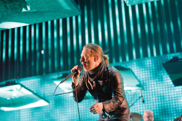 רדיוהד. רצוי למהר כדי לתפוס את השורות הראשונות. צילום: רויטרס