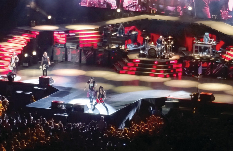 גאנז אנד רוזס. לאחר שרק אקסל רוז היה פה ב-2012 הפעם הם מגיעים בהרכב מלא. צילום: Getti Images