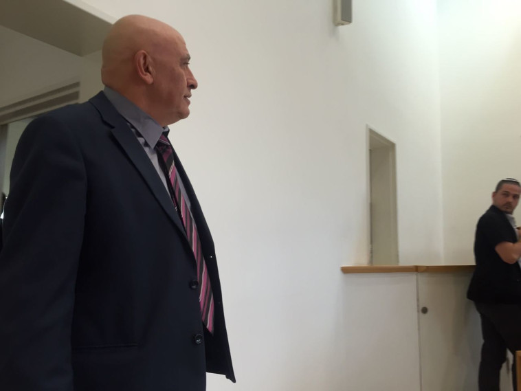 גטאס בבית המשפט. צילום: יאסר עוקבי