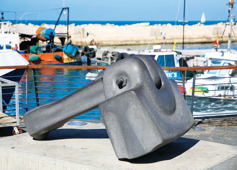 פסל העיר יפו. צילום: אלירן אביטל