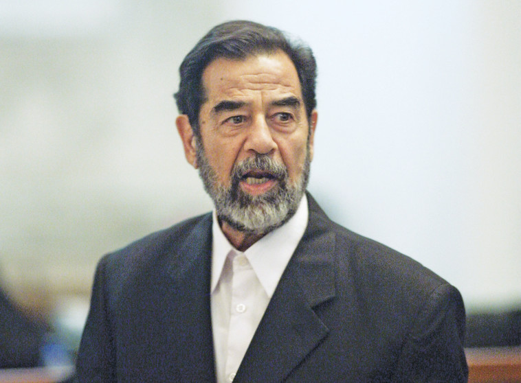 סדאם חוסיין. רוחות רעות. צילום: רויטרס