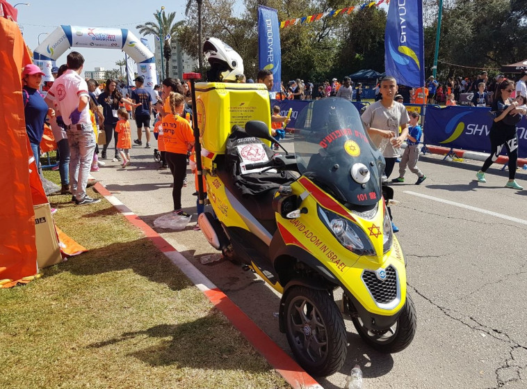 מרתון לוד. חמישה פצועים פונו לבית החולים. צילום: אלון חכמון