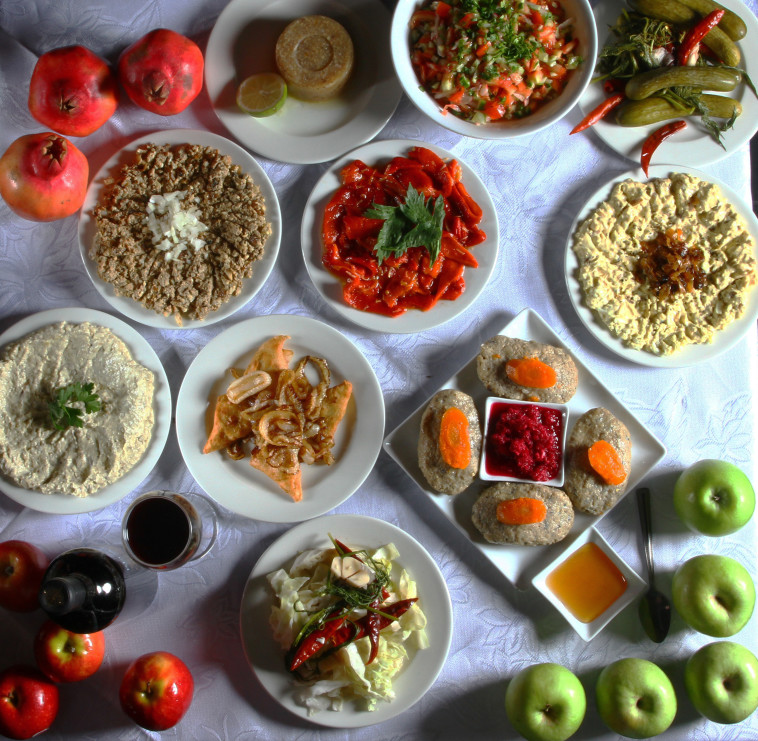 המנות הראשונות של &quot;סנדר&quot;. צילום: מיטל סלומון