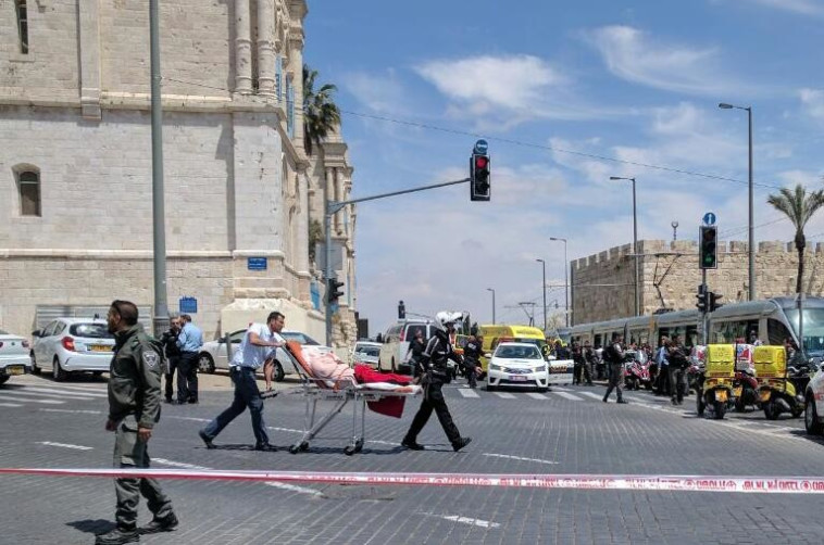 זירת הפיגוע בבירה. צילום: תיעוד מבצעי מד&quot;א