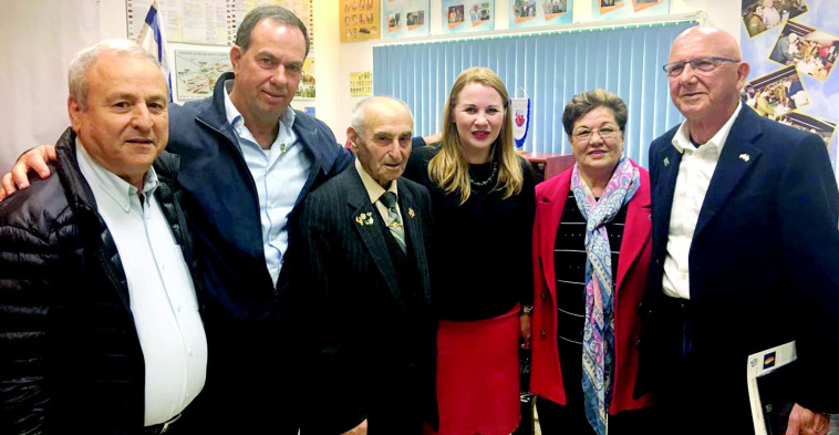 ניצולי שואת יהודי לוב במוזיאון הווטרנים באשדוד. צילום: לשכת ח&quot;כ קסניה סבטלובה