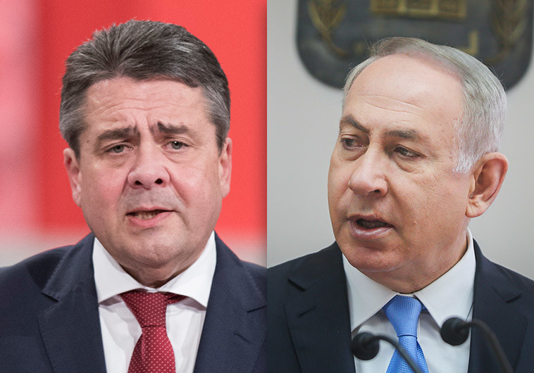 נתניהו ושר החוץ הגרמני. &quot;רה&quot;מ גורם נזק למדיניות החוץ שלנו&quot;. צילום: Getti Images, פלאש 90