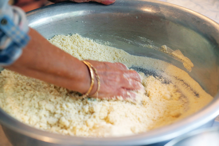 גרגירי קוסקוס. צילום: איתי וכסמן